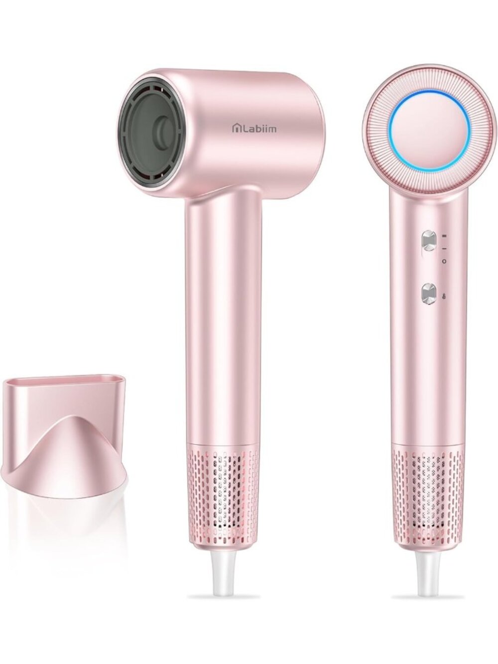 High-Speed Ionic Hair Dryer, 110,000 RPM, Fast Drying, Frizz Control, Compact
